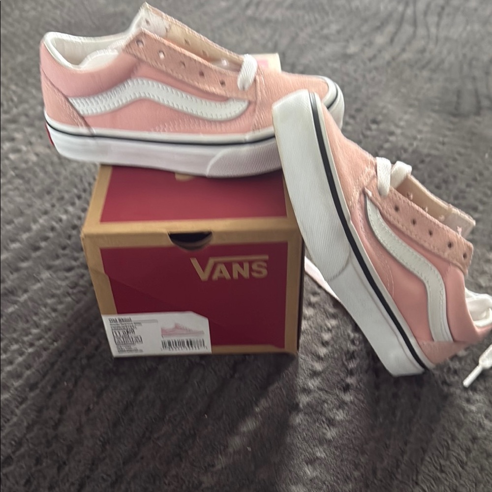 Vans Kids Pink Sneakers
